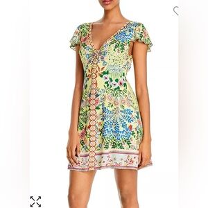NWT! Alice + Olivia Hadley Floral Mini Dress - Multicolor
